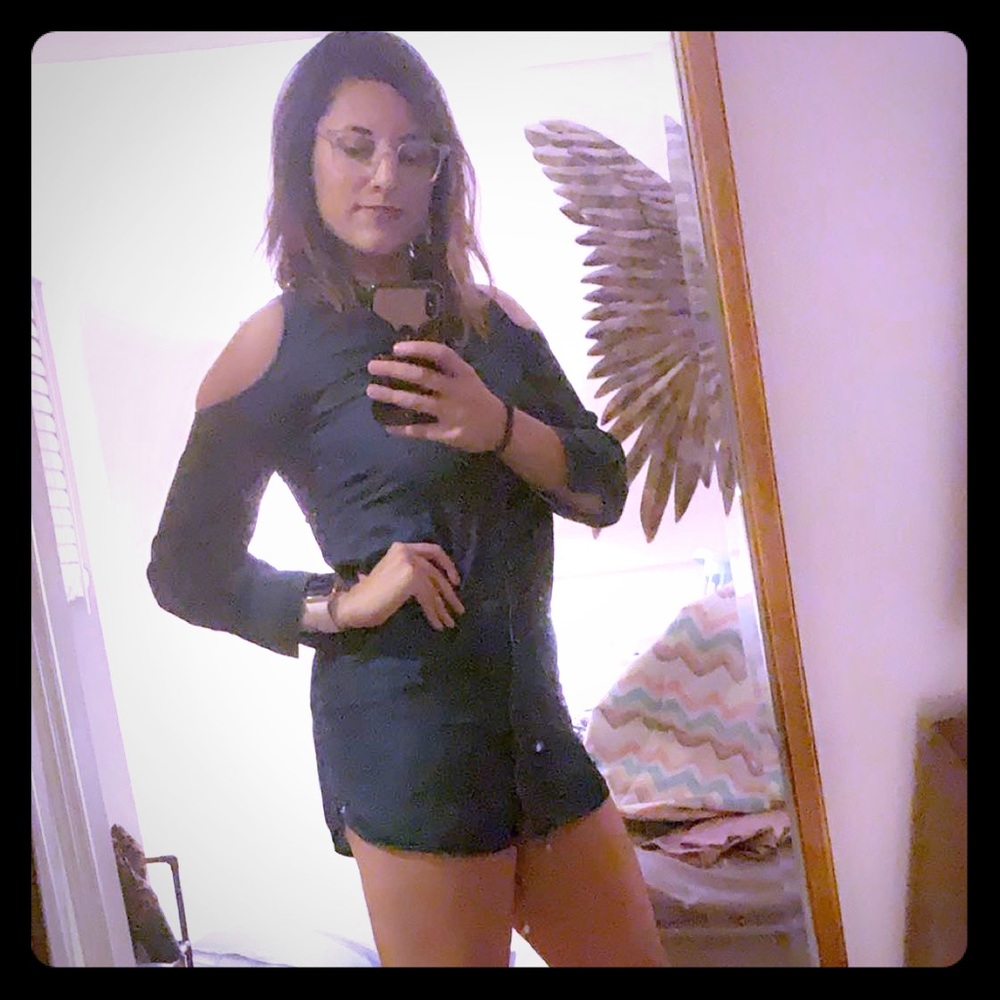 Express denim dress